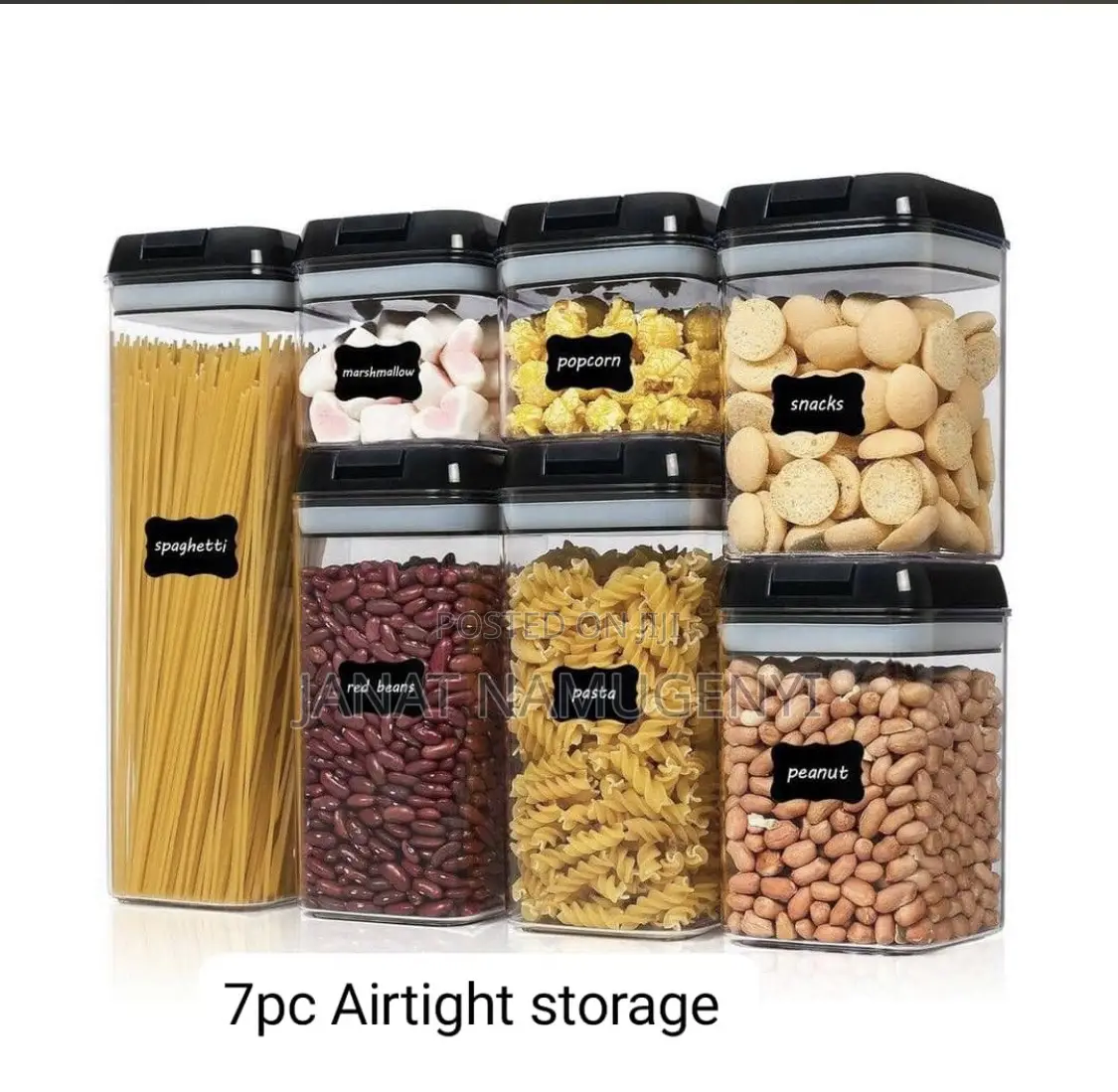 7 Piece Airtight Storage Containers