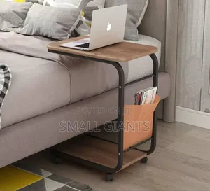 New Bedside Table With Book Holder Section