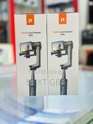 Porodo 2-Axis Gimbal Stablizer - Black