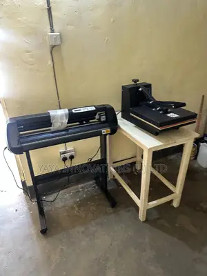 Both Heat Press and Plotter Combo