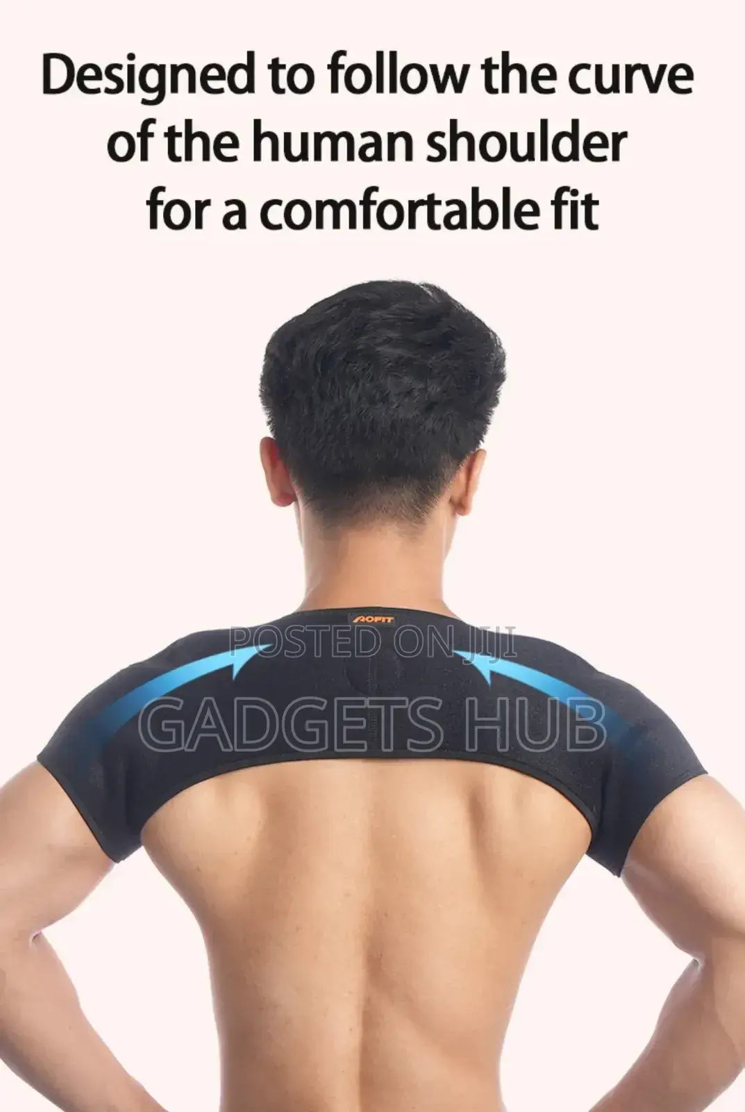 Direct Recovery Single Brace Shoulder Support Belt