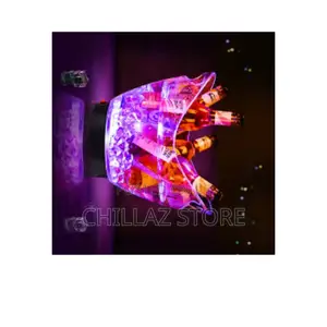 Led Color Changing Plastic Ice Bucket.