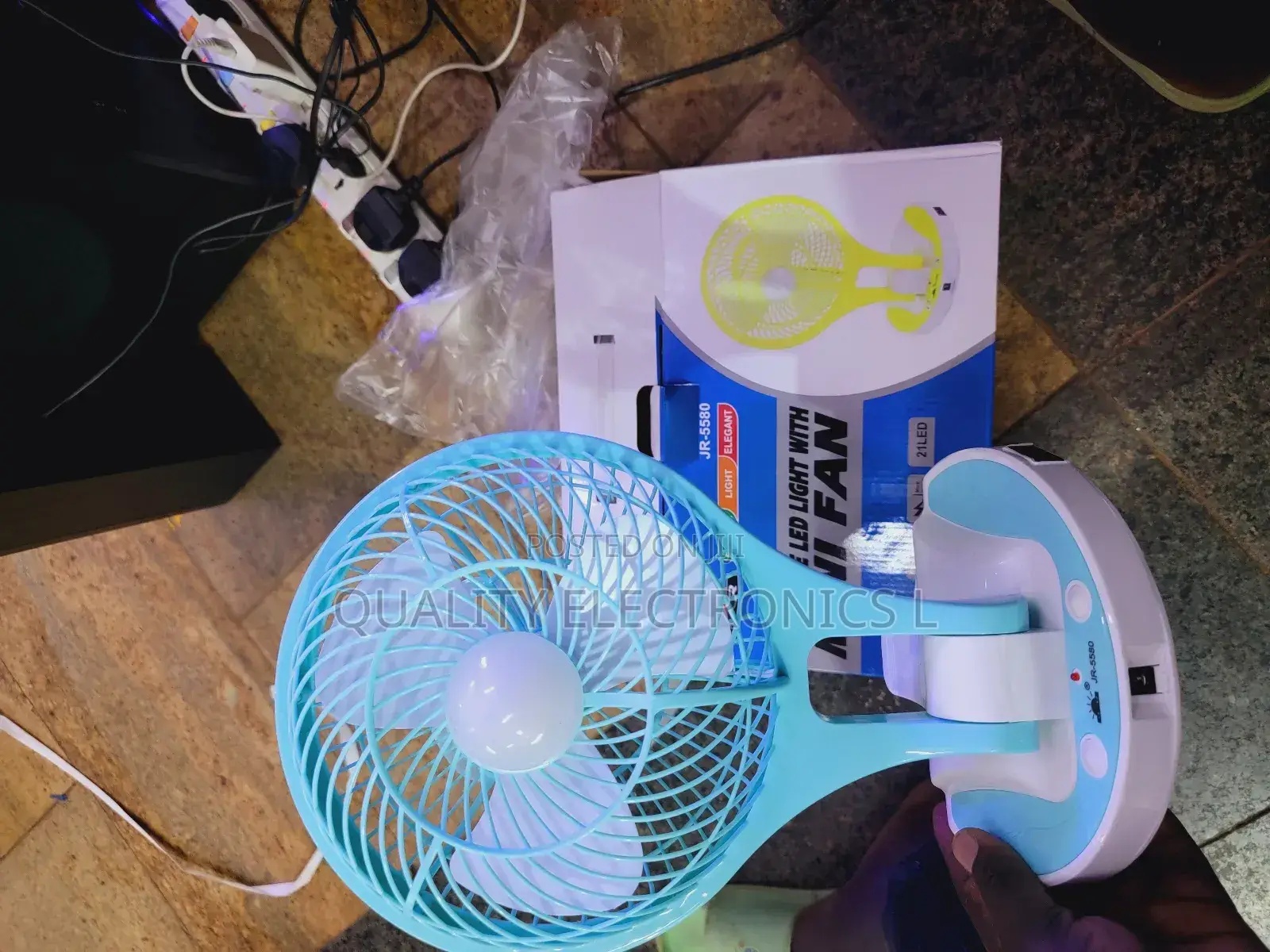 Mini Fan With Light