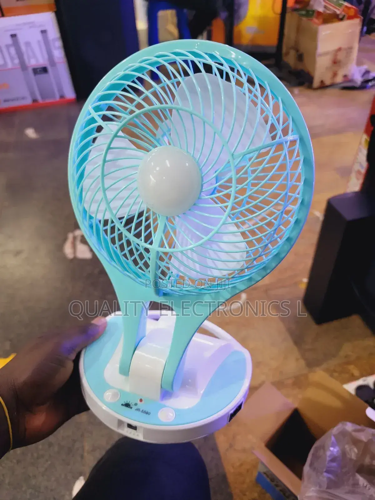 Mini Fan With Light