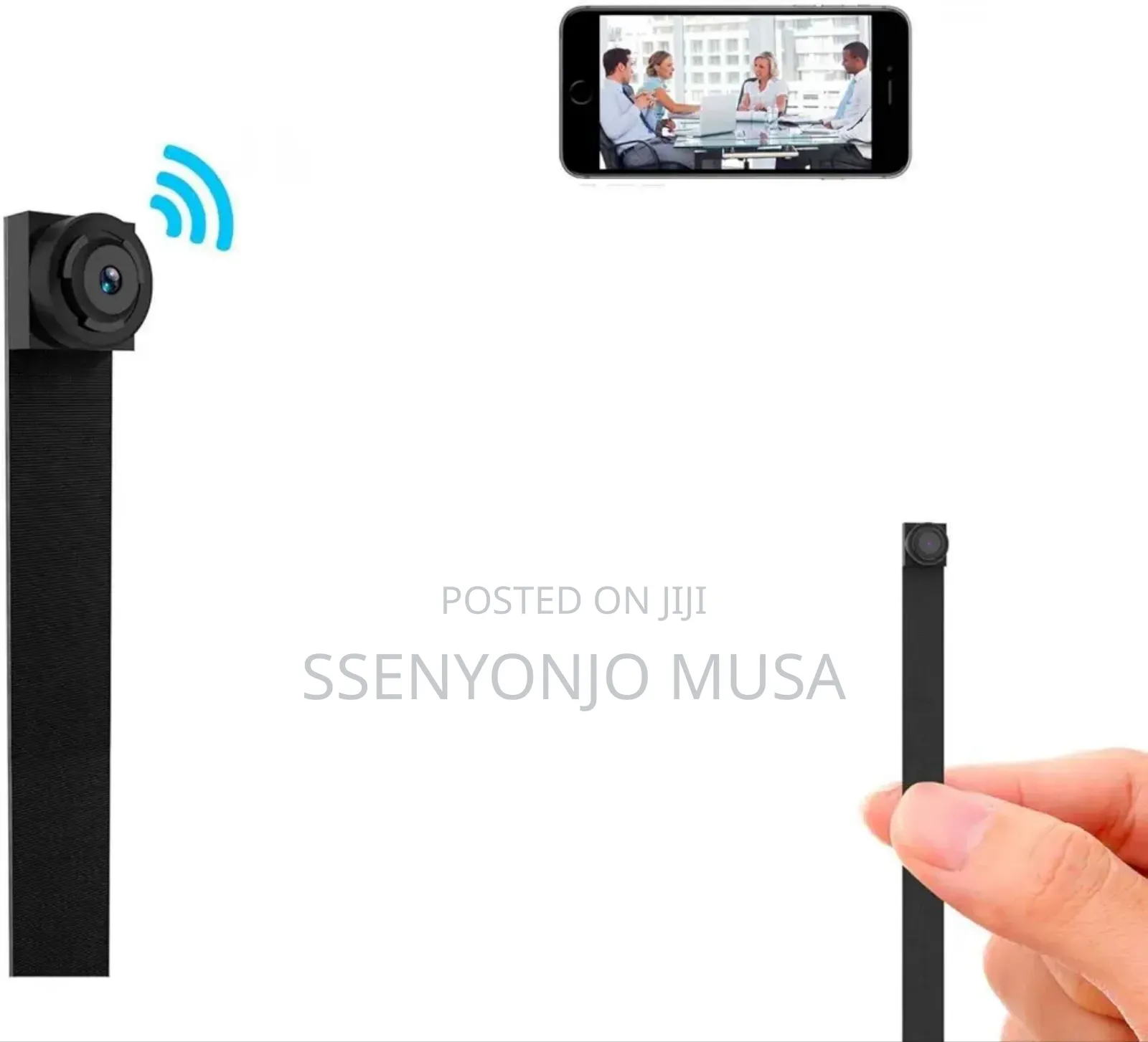 Micro Color CCD Camera With Microphone - 1080p Wifi Camera