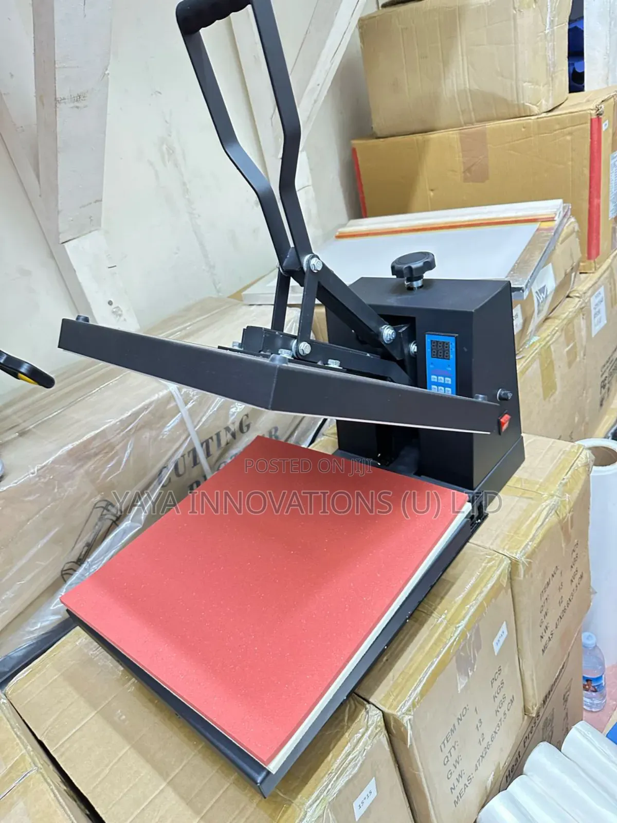 New Arrivals A3 Size 38*38 Flatbed Manual Heat Press