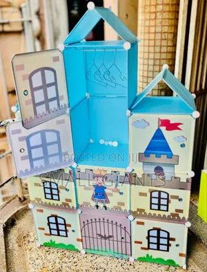 Castle- Like Children's Modular Wardrobe