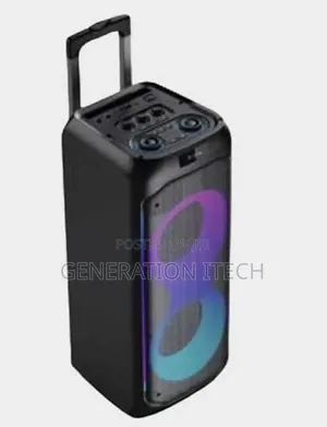 Global Star Rechargeable Speaker With Bluetooth- Microphone