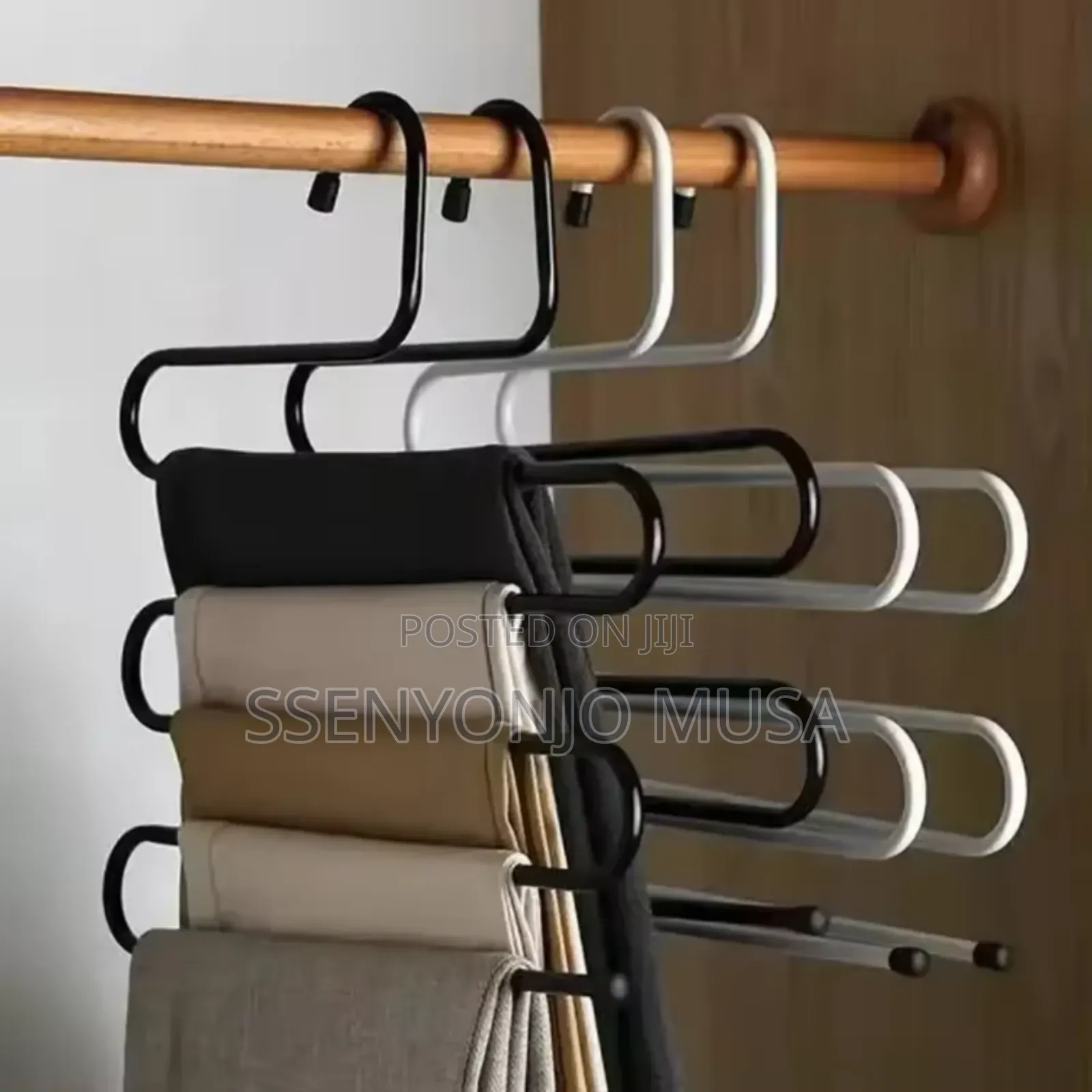 S-Type Multi-Purpose Pants Hangers Rack-5layers Space Saving