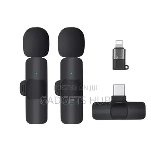 iPhone and Type C Wireless Microphone