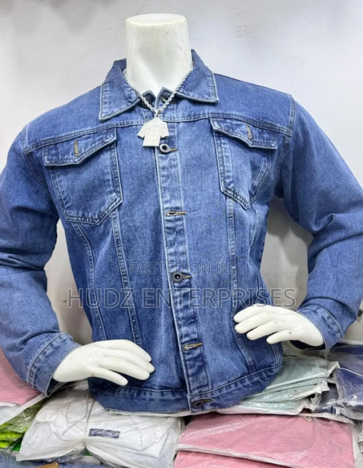 Swagger Jean Jacket Blue 