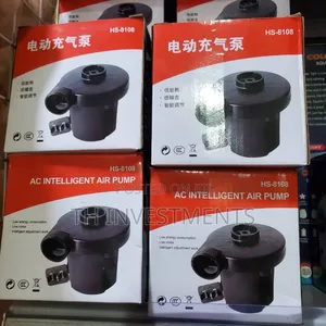 Electric Air Pump for Pool Inflatable Air Mattress.