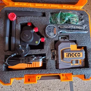 Ingco Cordless 3d Laser Level 16v With Battery and Charger