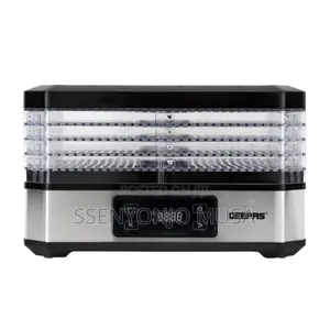 Geepas Digital Food Dehydrator -5 Dry Layers,500w,48hr Timer