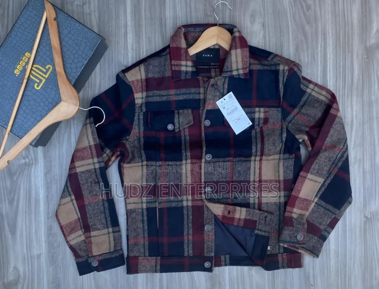 Celebrity Checkered Jacket