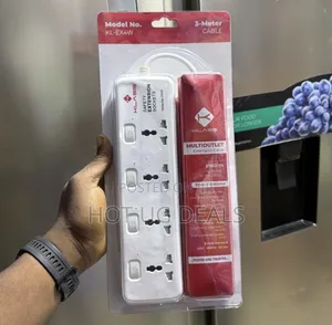 4 Way Kings Powerful Extension Cable - White