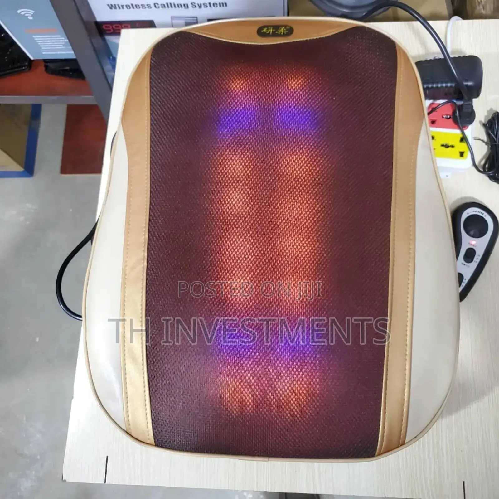 Back Portable Cushion Massager For Back Pain Relief 3D