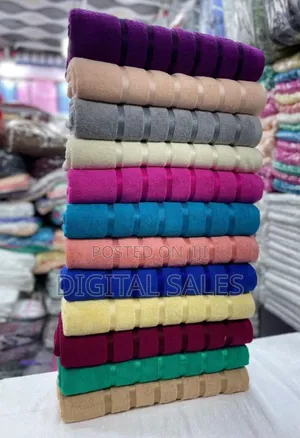 Soft and Thick Plain Towels