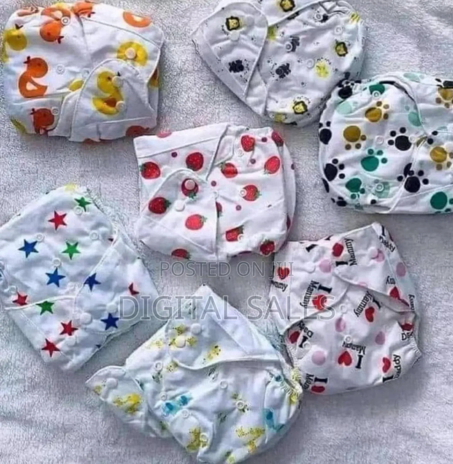 Reusable , Washable Cloth Diaper-Free Size