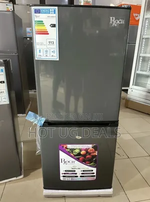 Roch 145 Liters Defrost Double Door Bottom Freezer Fridge
