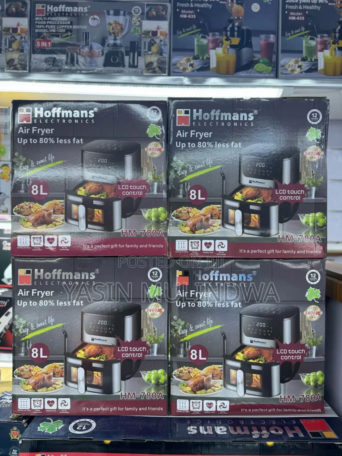 Digital Air Fryer 8L.