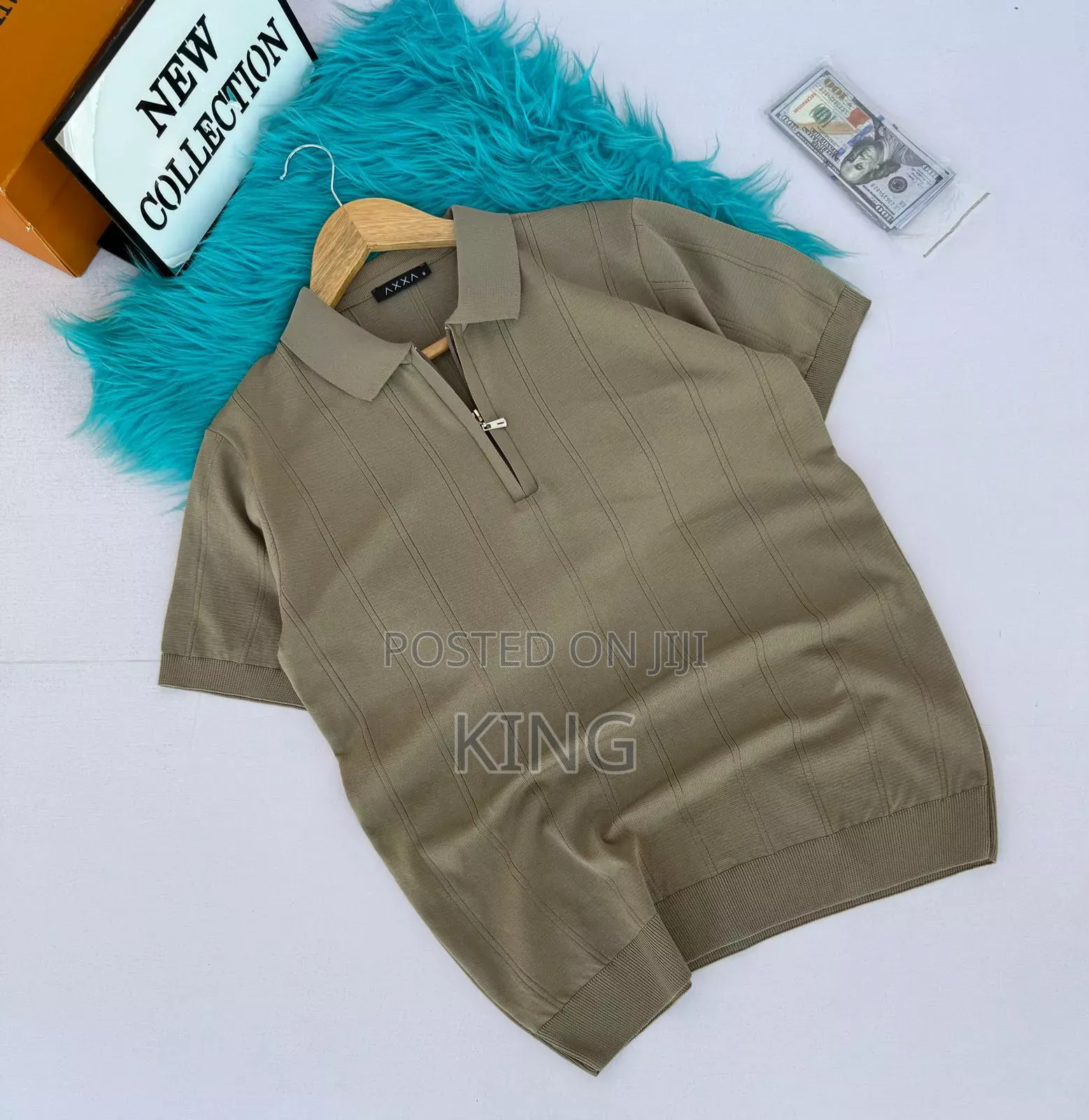 Zeus Knit Zip T-Shirts