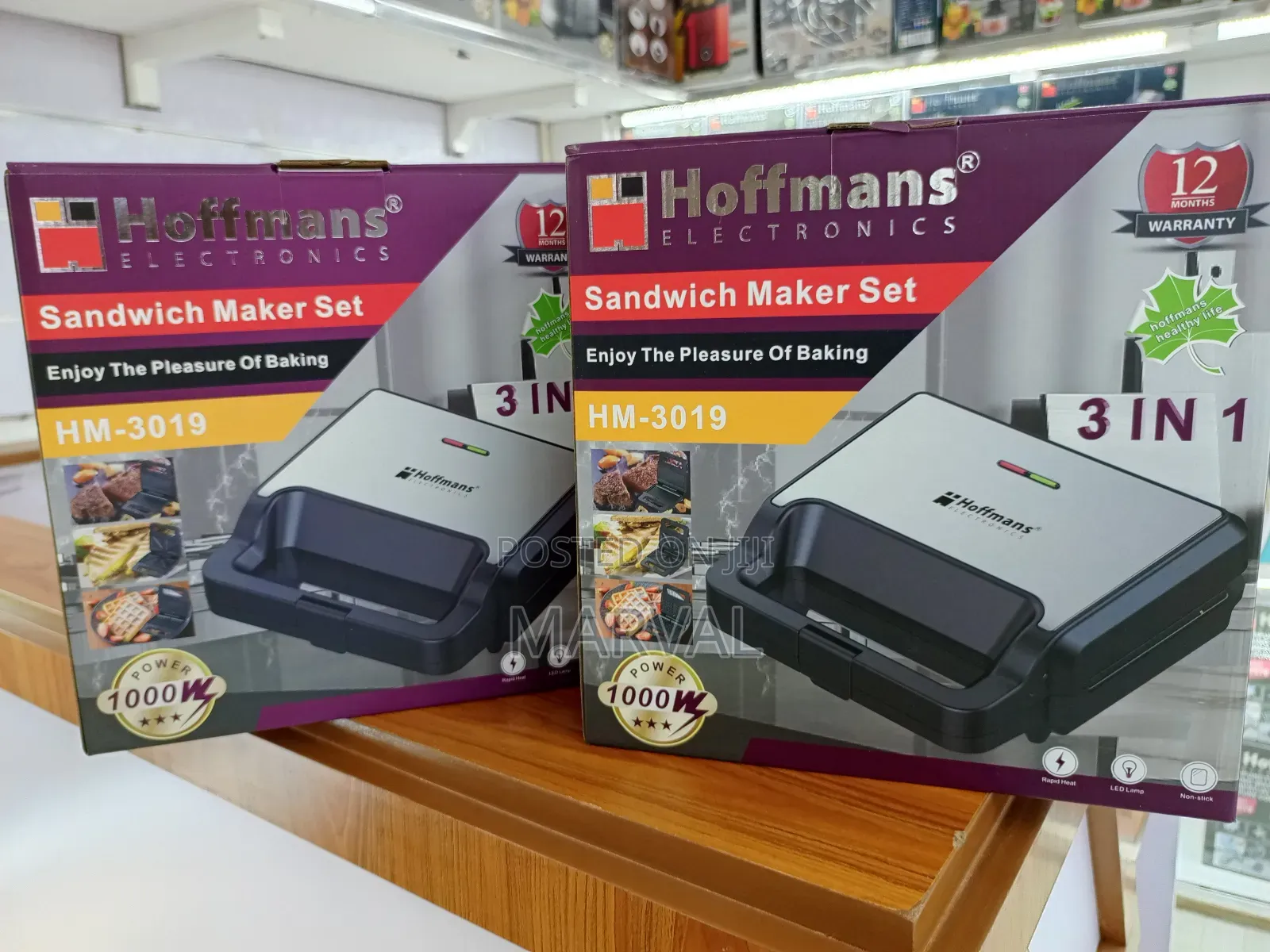 Sandwich Maker Set 3in1 ( Grill , Waffle Sandwich)