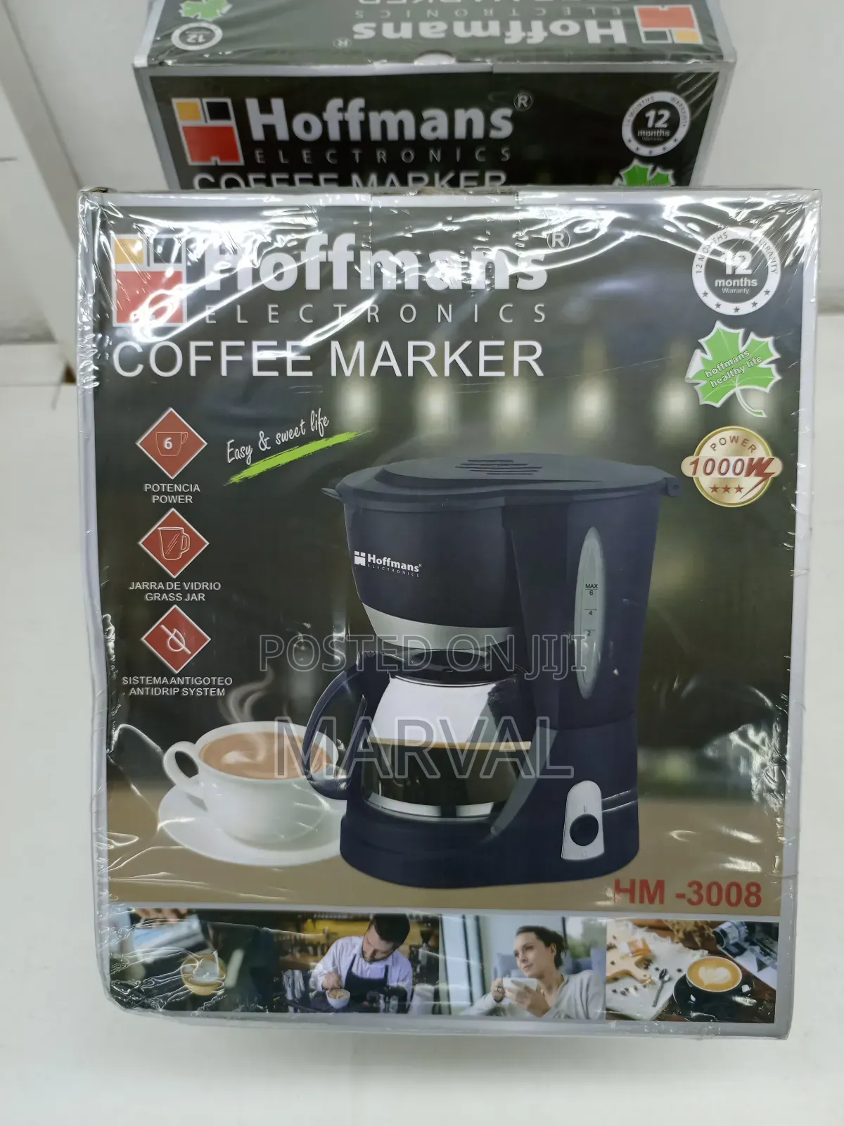 6cups Electric Coffee Maker