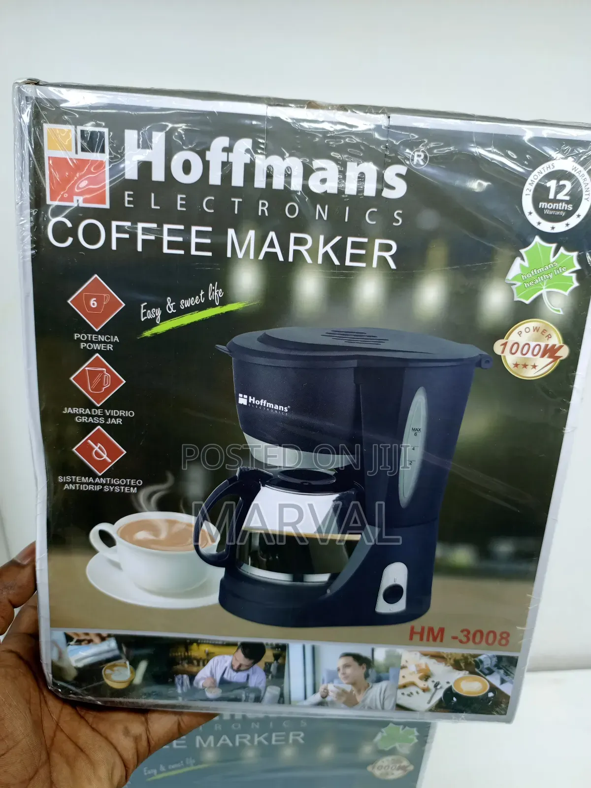 6cups Electric Coffee Maker