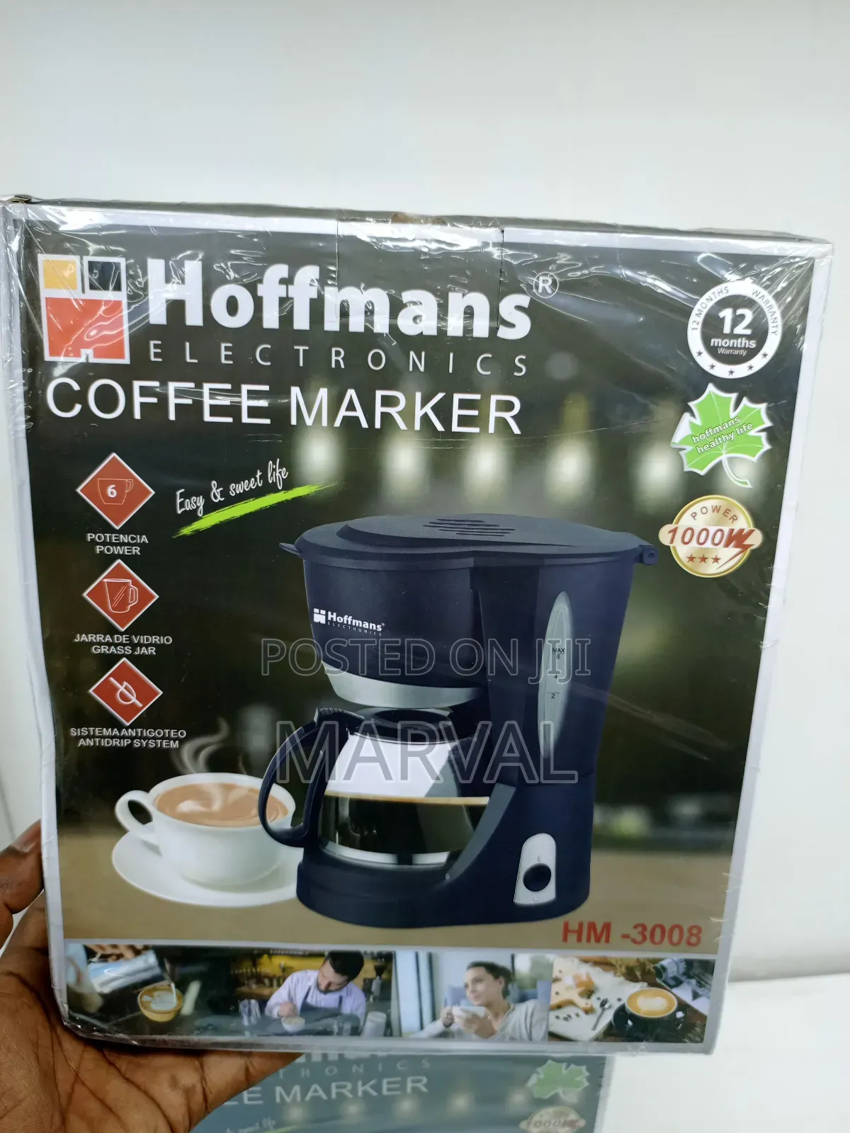 6cups Electric Coffee Maker