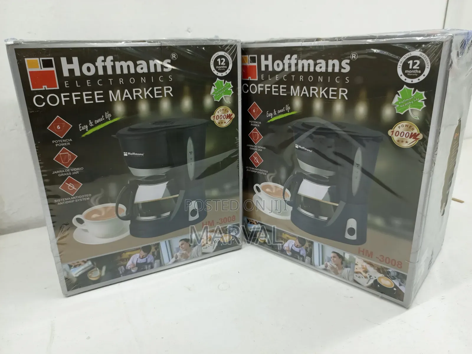 6cups Electric Coffee Maker