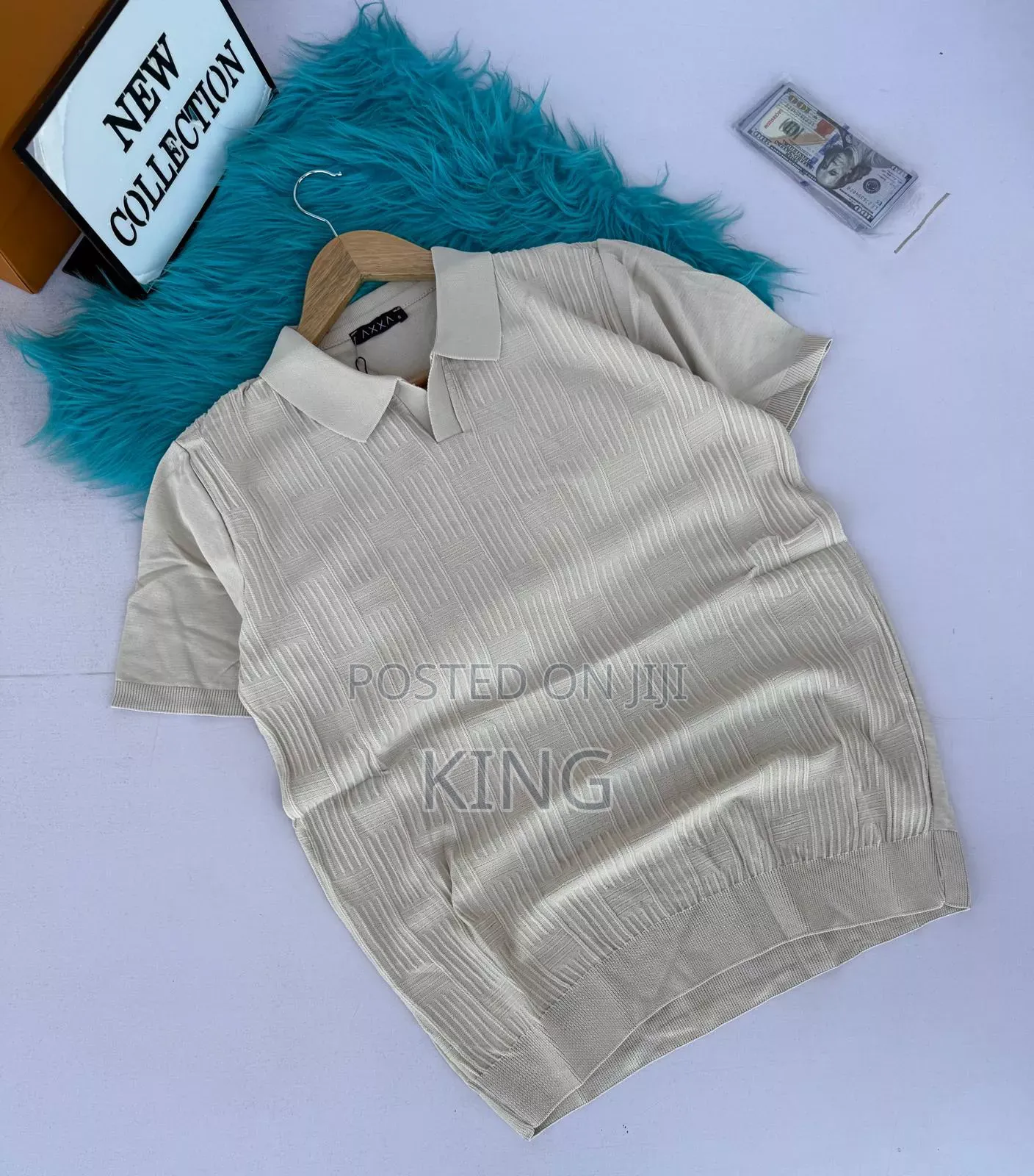 Crescent Knit Zip T-Shirts