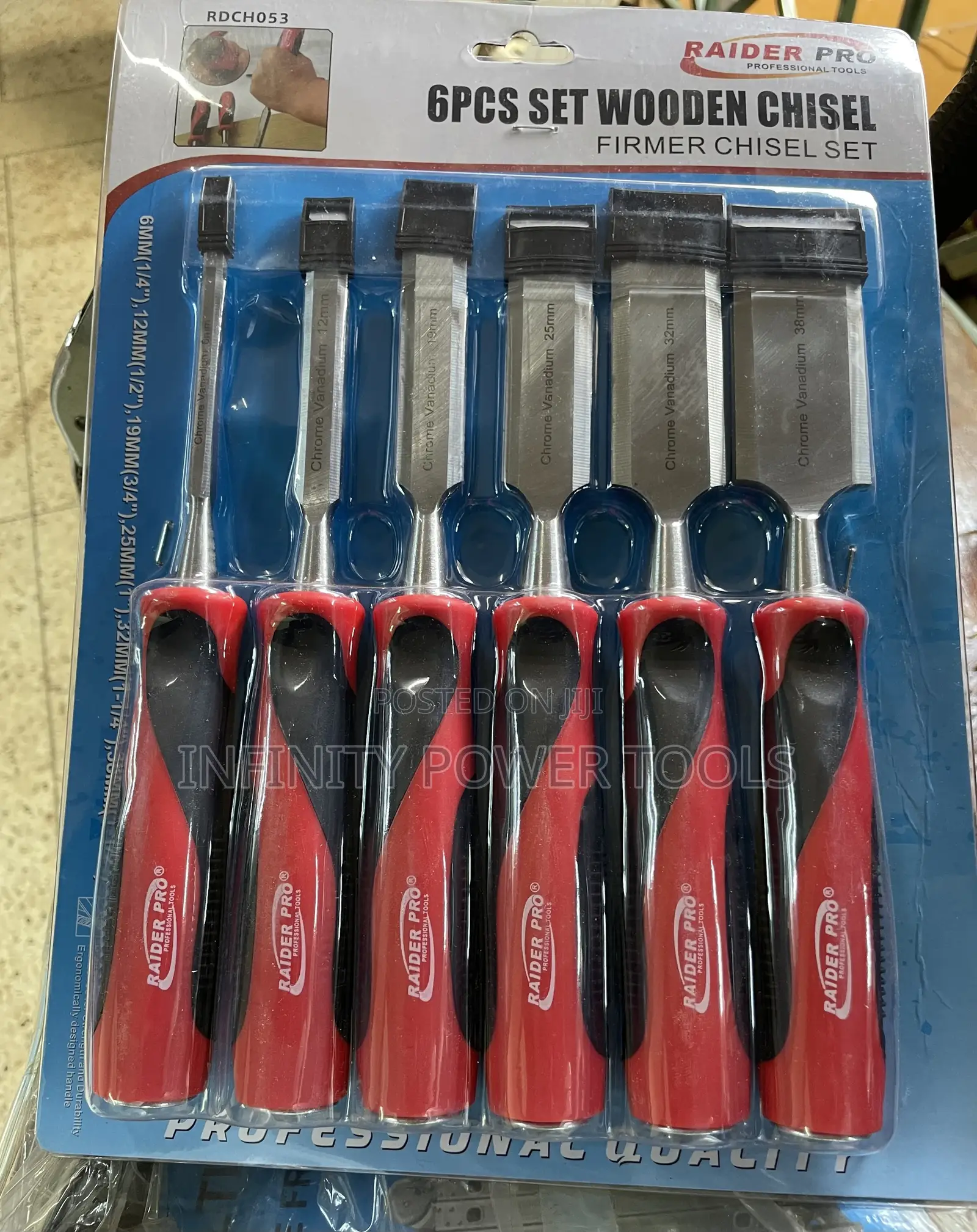 Wooden Chisel Set(6pcs)