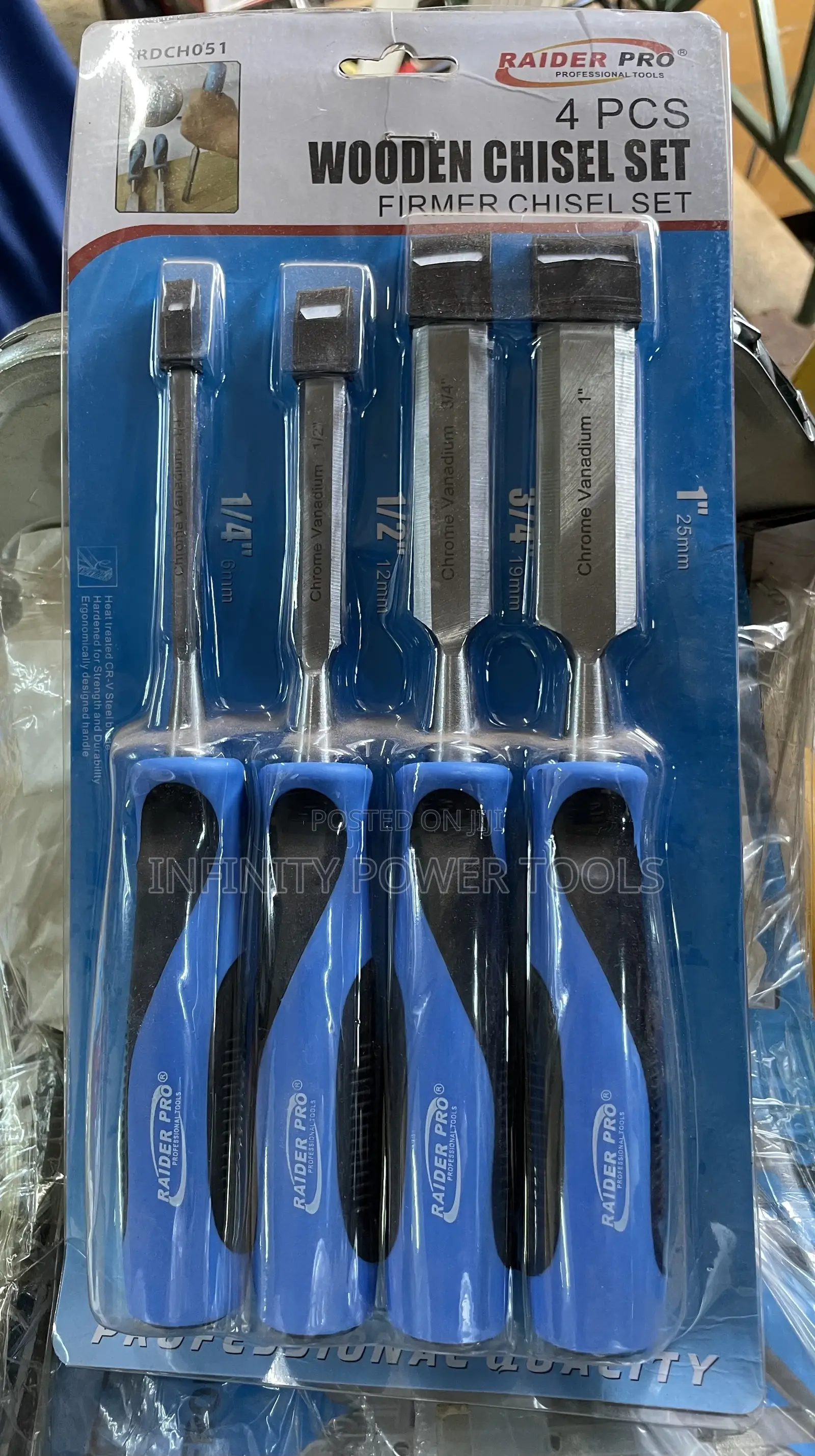 Wooden Chisel(4pcs)