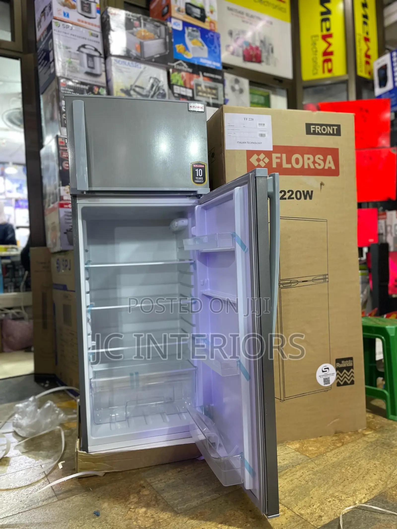 220 Florsa Double Door Fridge