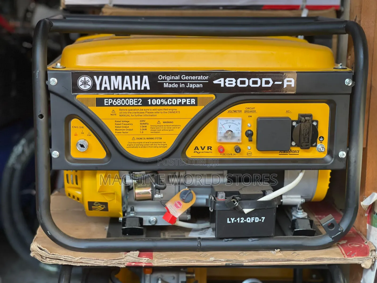 Yamaha Gasoline Generator 4800d-A