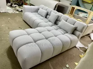 Simple L Sofa of Six Seaters