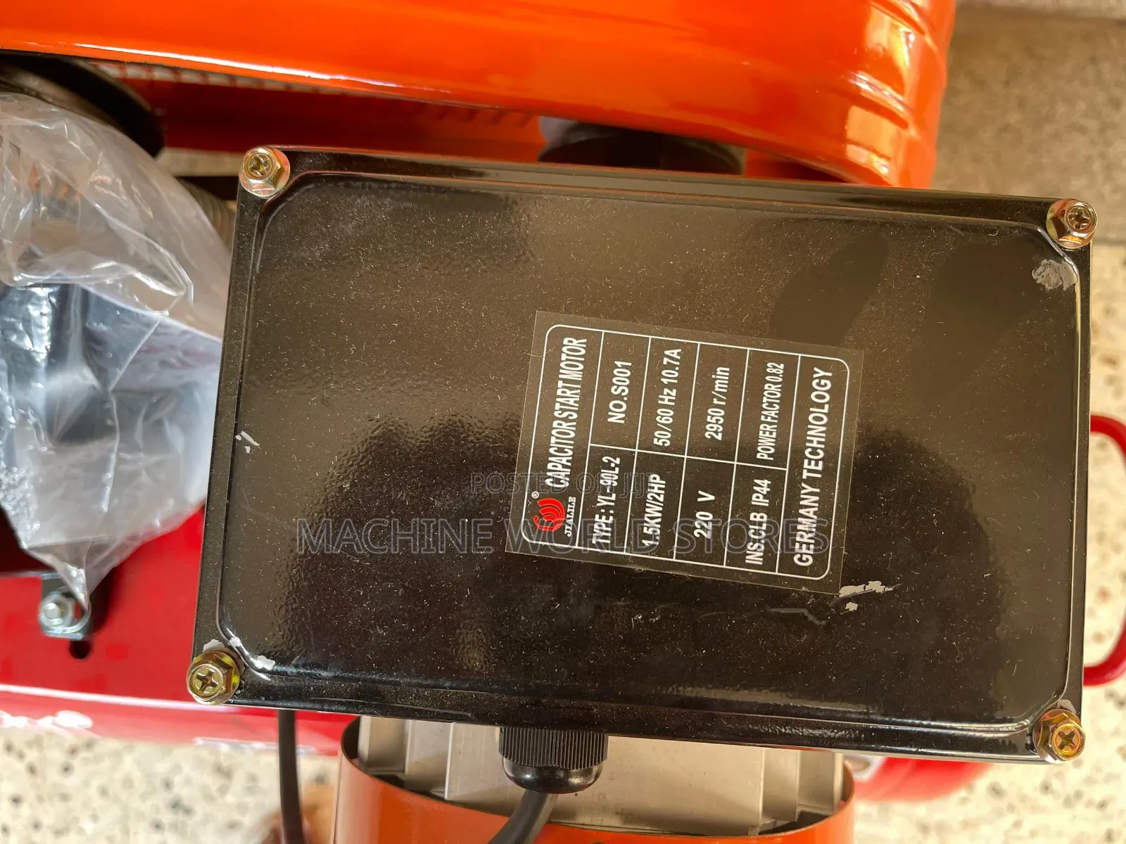 50L Single Piston Jialile Electric Air Compressor