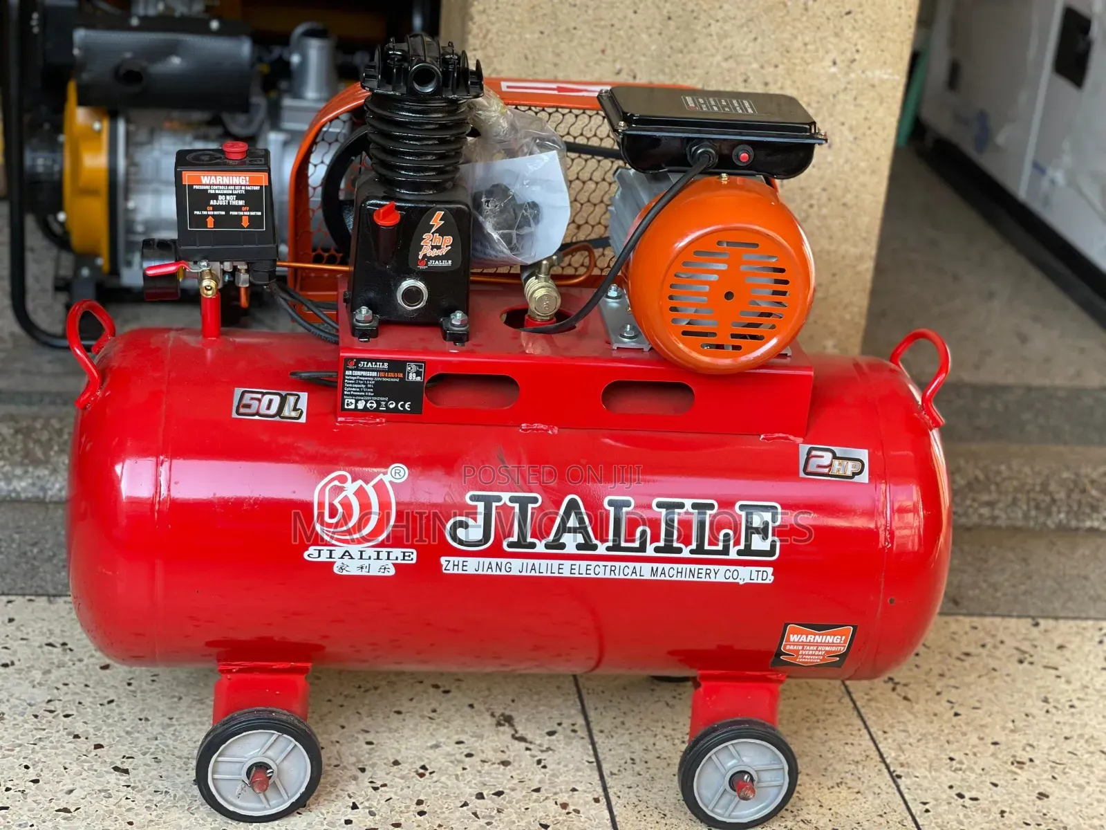 50L Electric Compressor (1 Piston Head)
