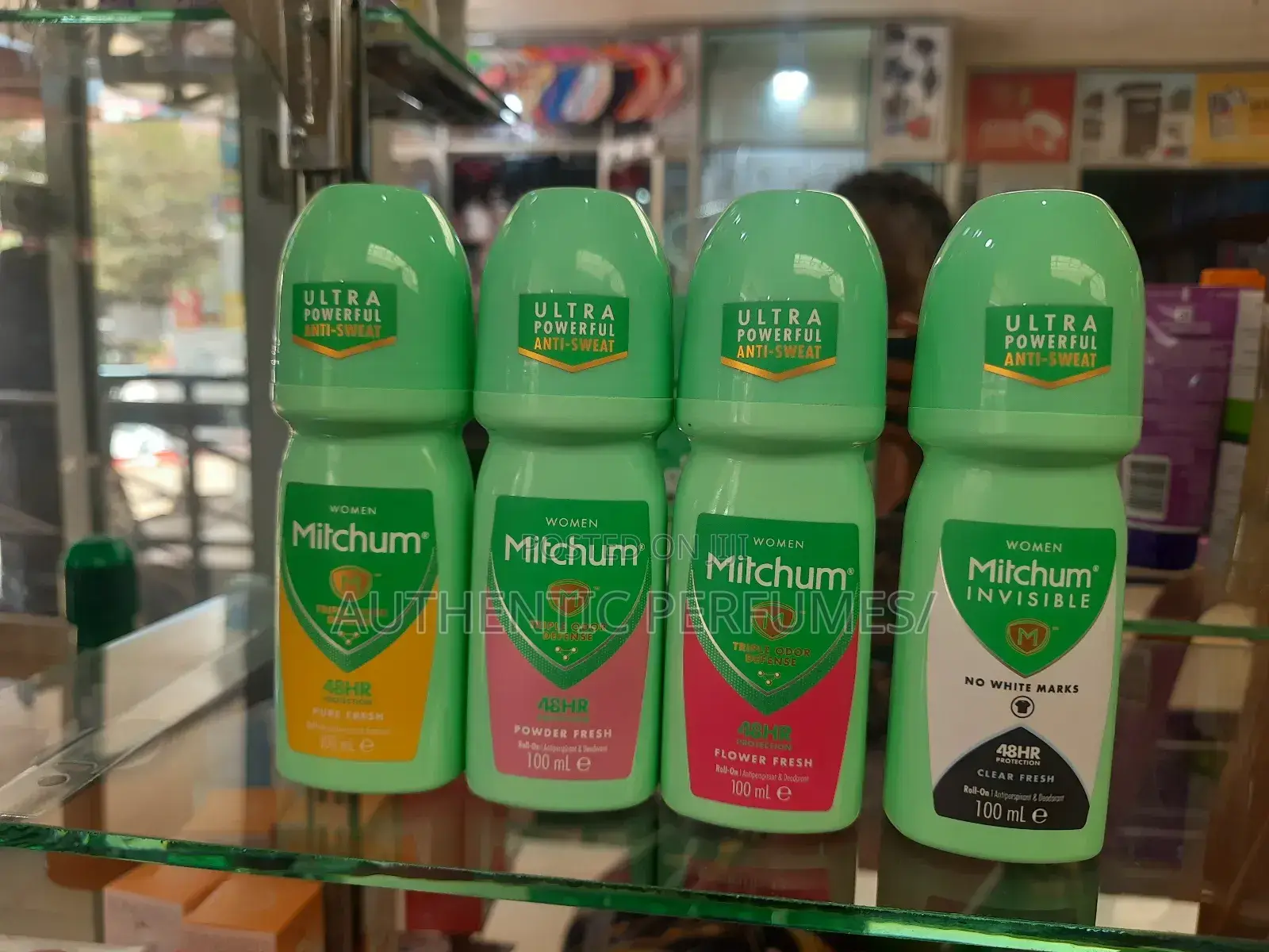 Mitchum Anti- Perspirant Deodorant Roll-Ons 100ml