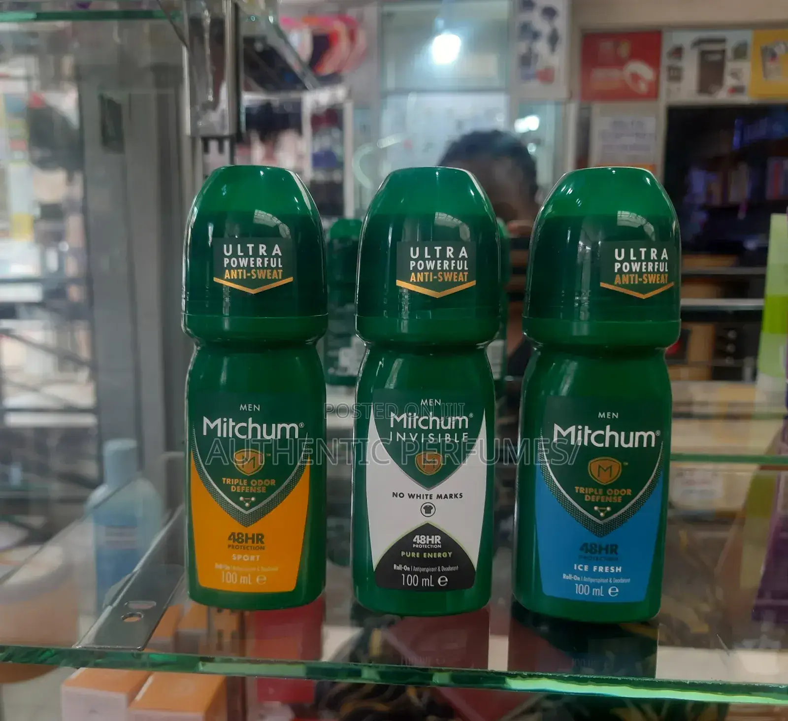 Mitchum Anti- Perspirant Deodorant Roll-Ons 100ml