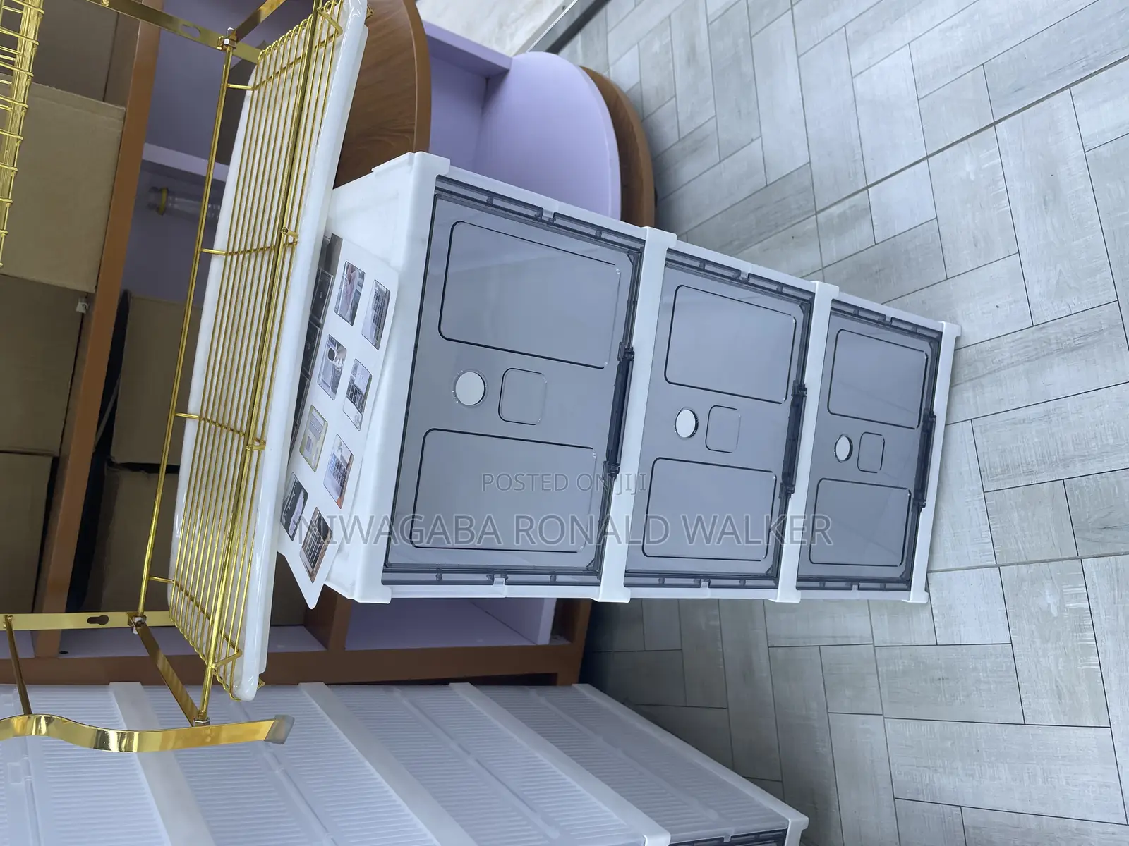 Telescopic 3 Layer Cabine Shoe Rack