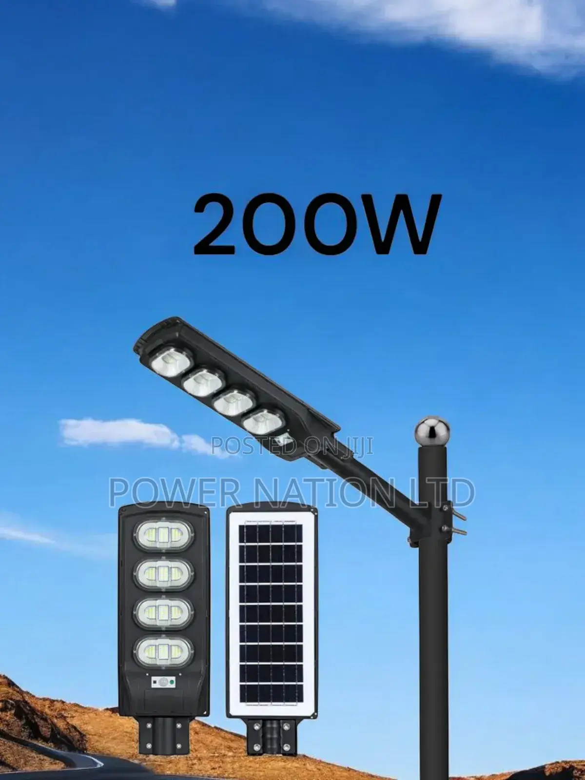 200w Solar Street Light Brandest