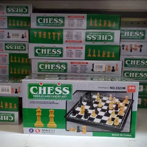 Other 3 X 1 Large Wooden Chess - Board Game - Chess 