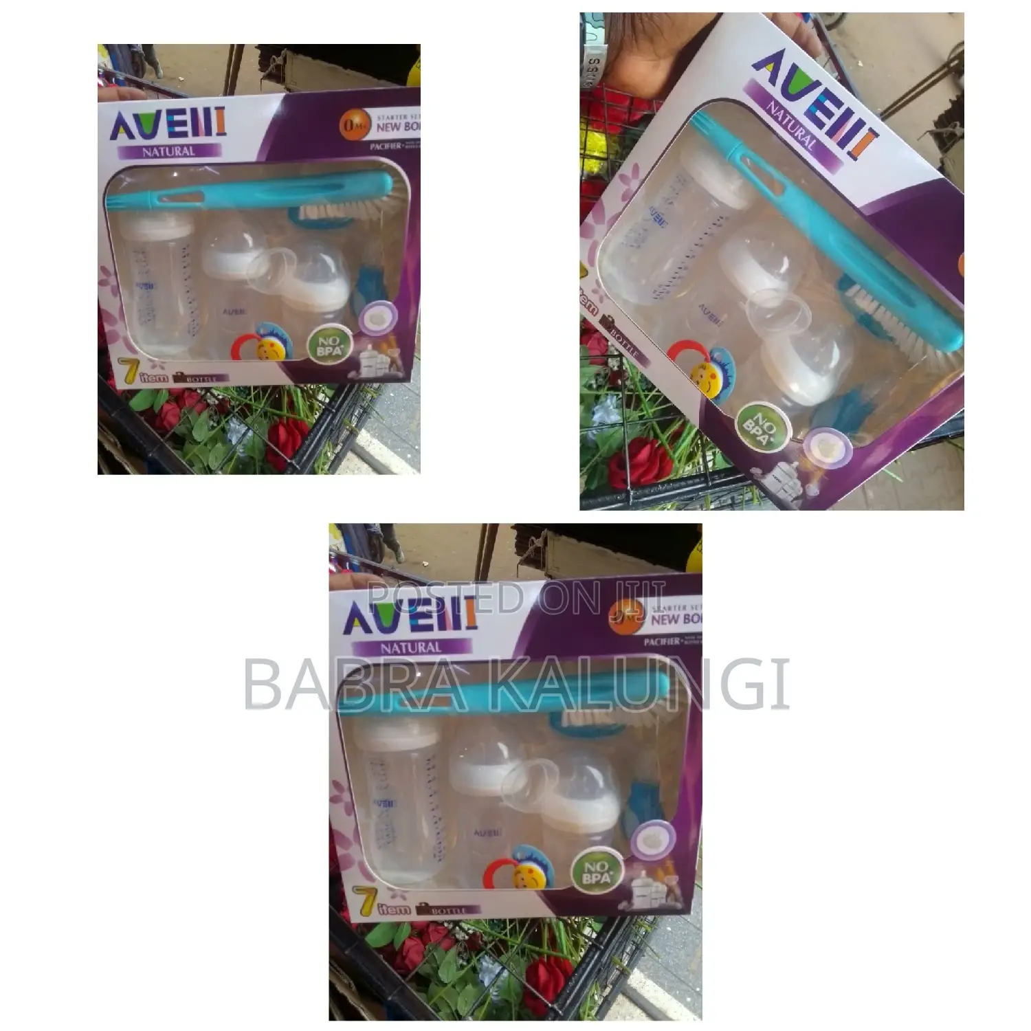 Aveni 7 PCS Baby Feeding Bottles
