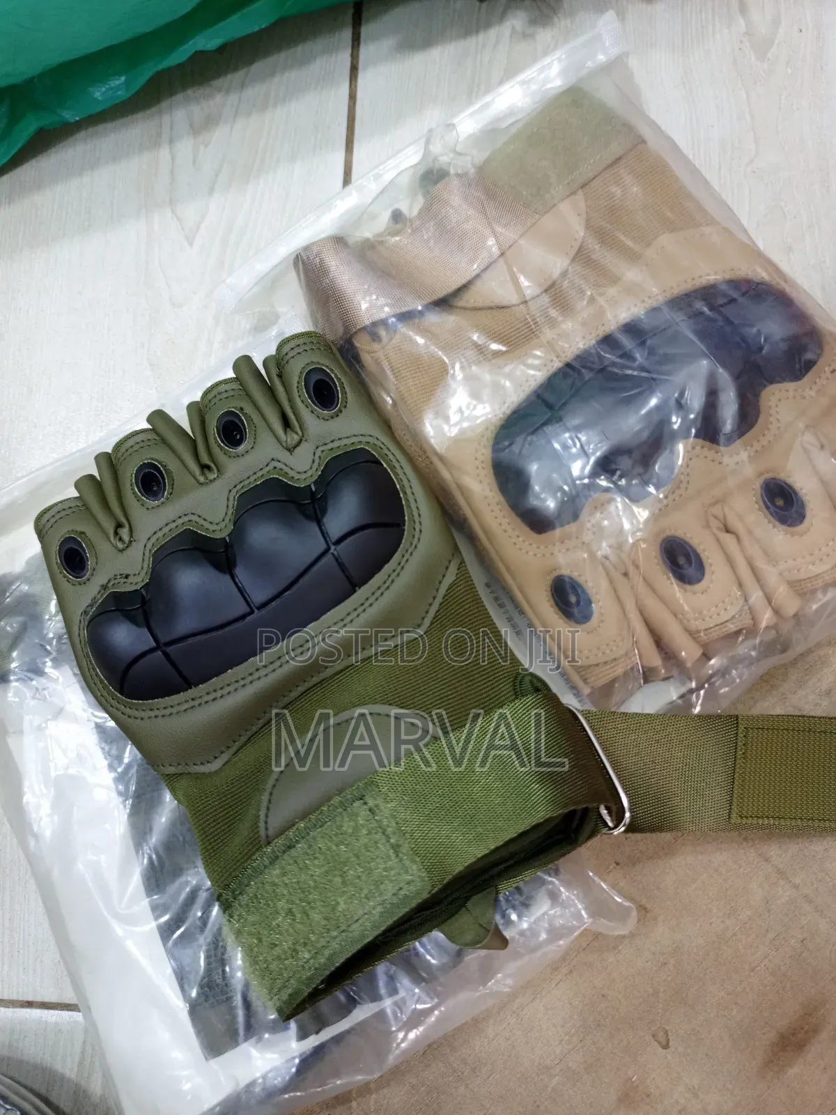 Sports and Motorcycle Finger Less Gloves