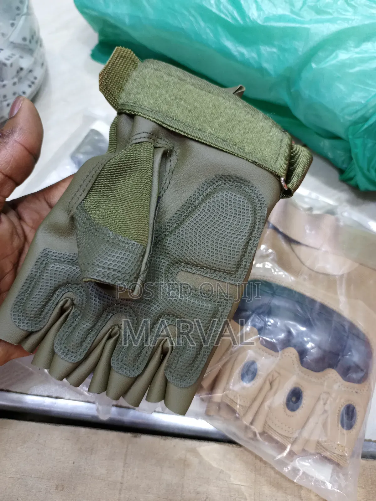 Sports and Motorcycle Finger Less Gloves
