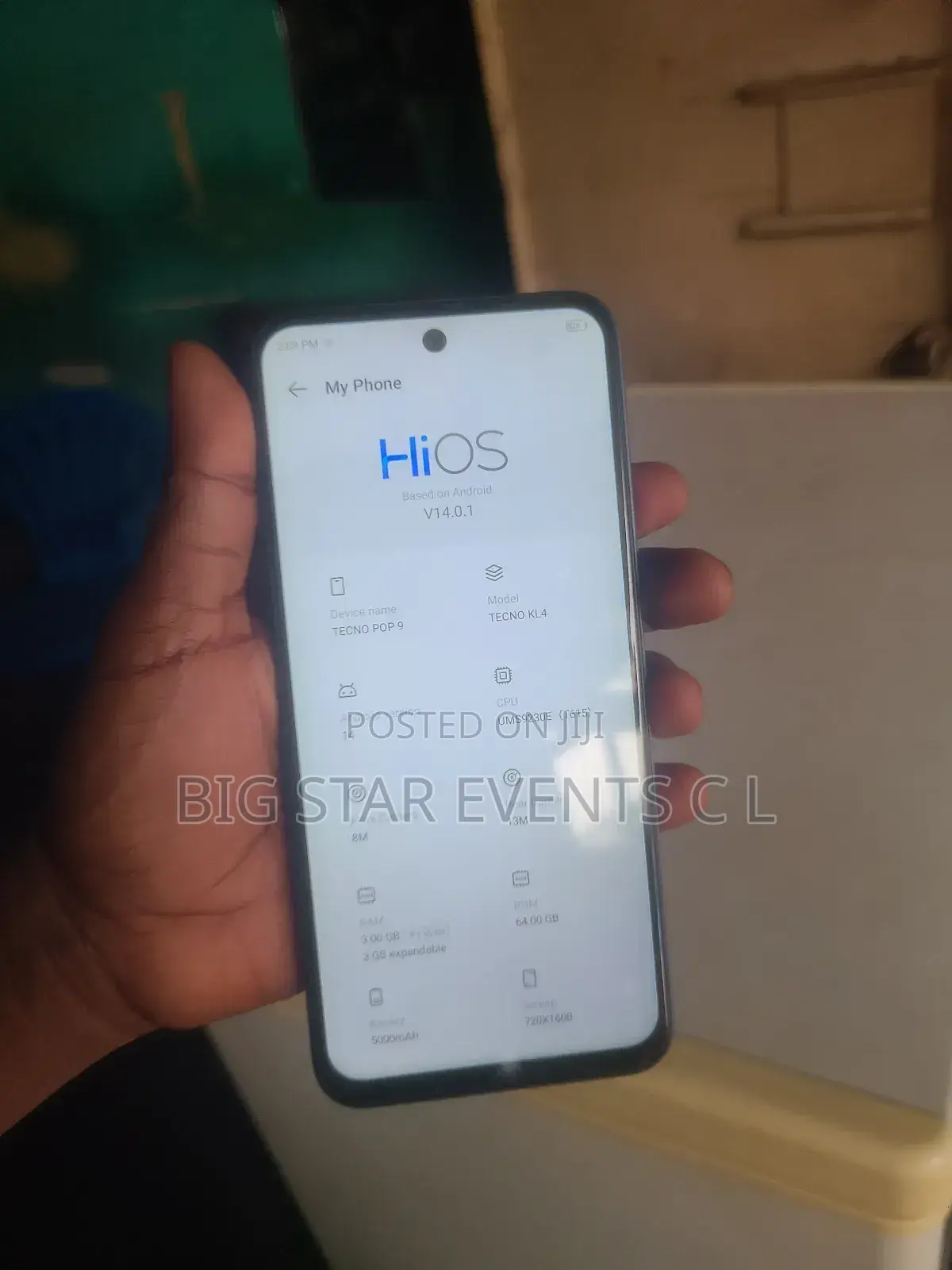 Tecno Pop 9 64 GB Gray