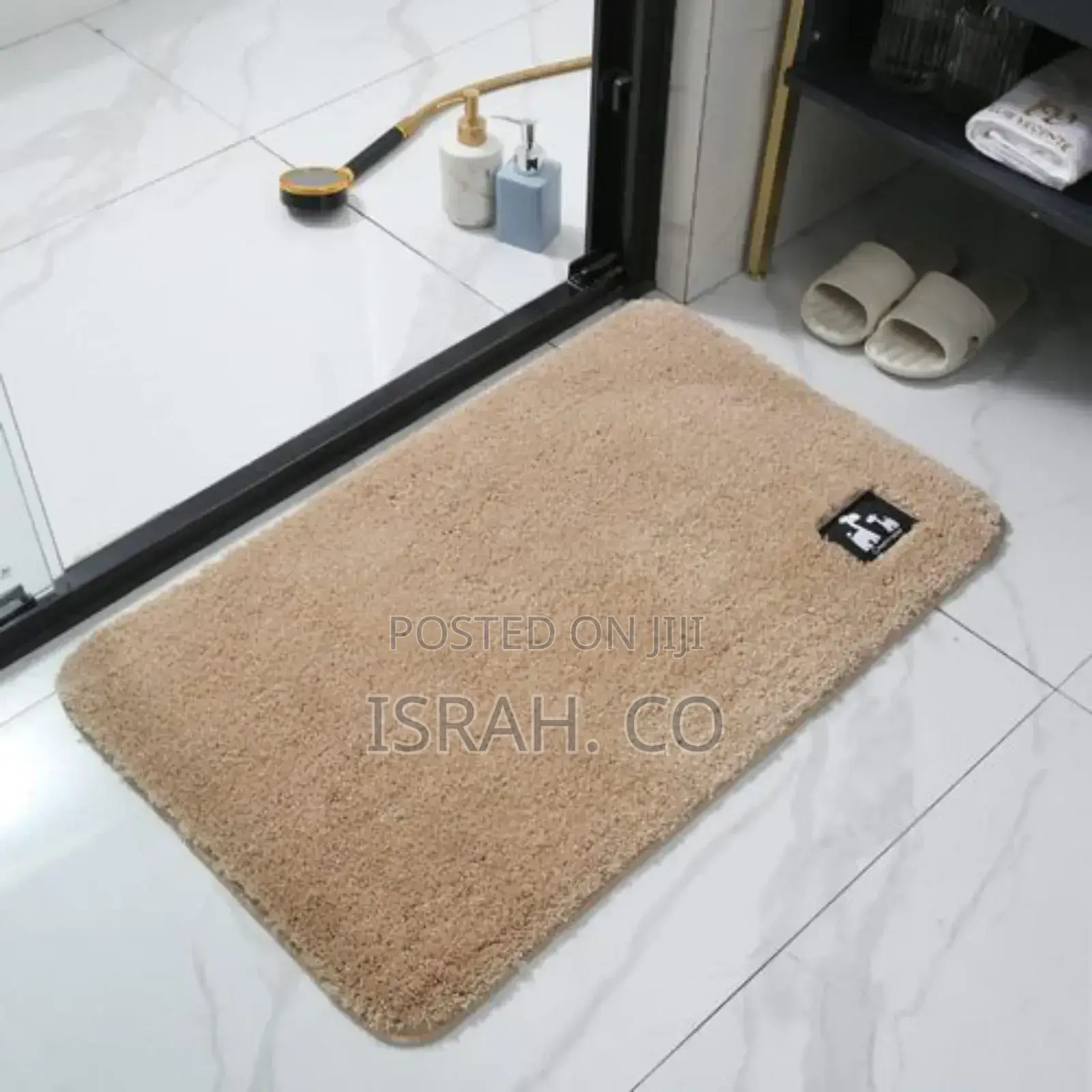 Non Slip Door Mats Brown