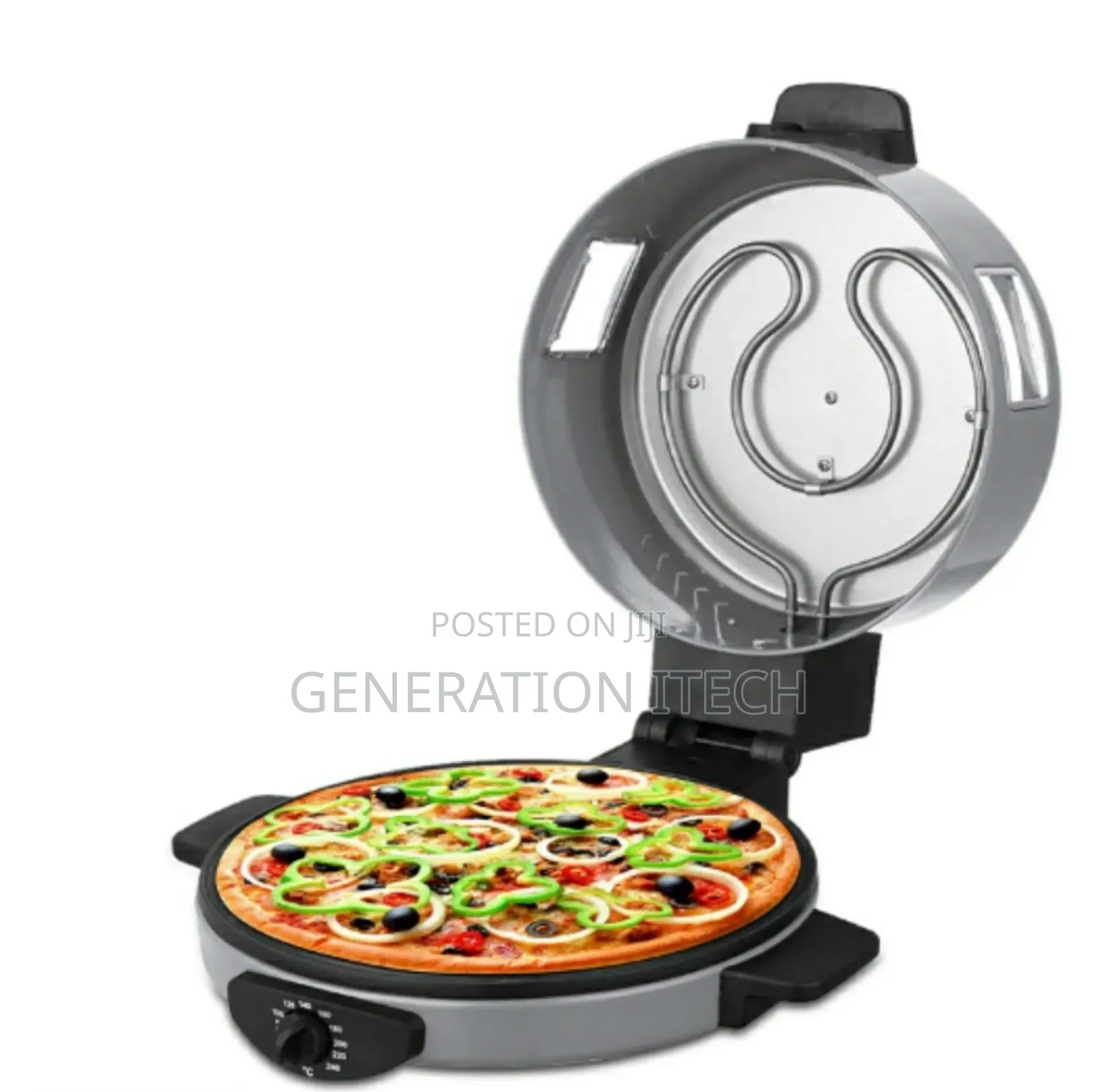 Sonashi 2-in-1 Arabic Bread and Pizza Maker SABM-863